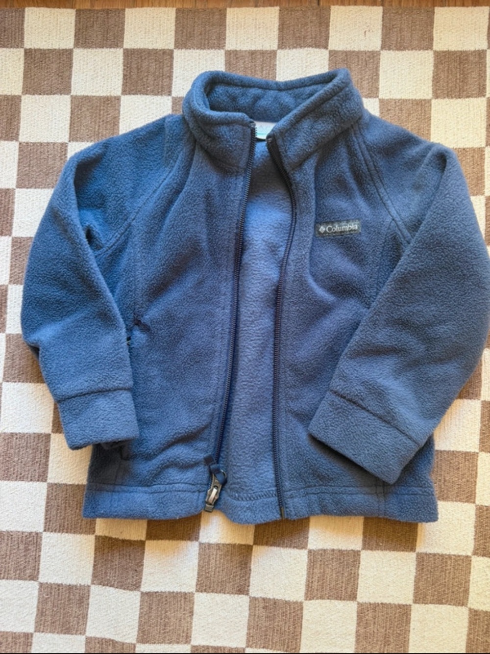 Columbia Kids Blue Fleece Zip Jacket